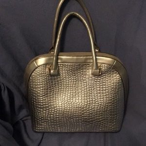 SILVER DOME HANDBAG